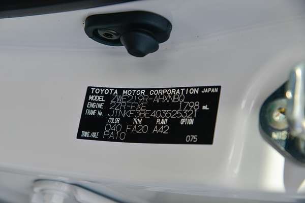 2024 Toyota Corolla Ascent Sport Hybrid ZWE219R