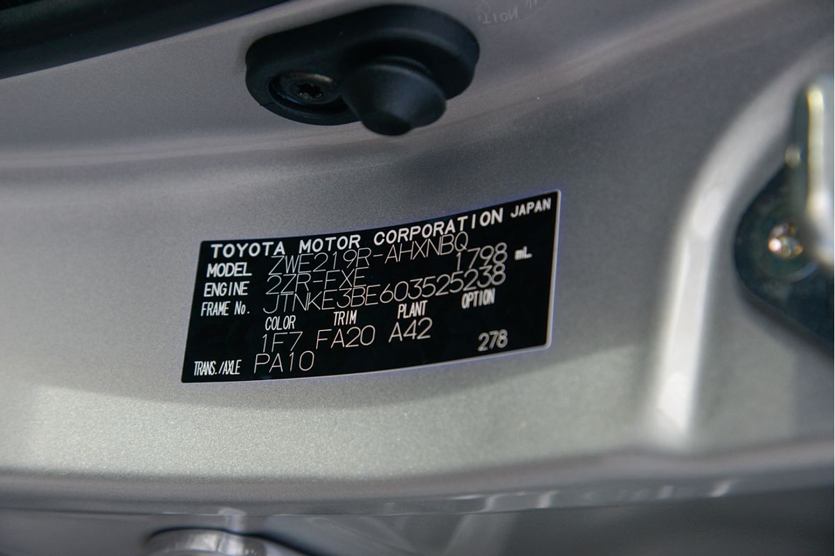 2024 Toyota Corolla Ascent Sport Hybrid ZWE219R
