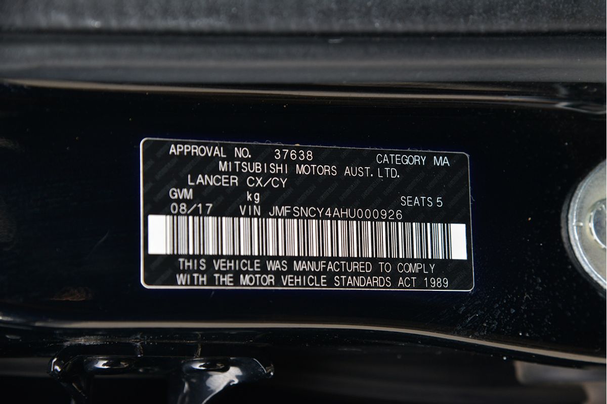 2017 Mitsubishi Lancer ES Sport CF