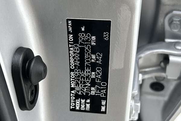 2024 Toyota Corolla Ascent Sport Hybrid ZWE219R