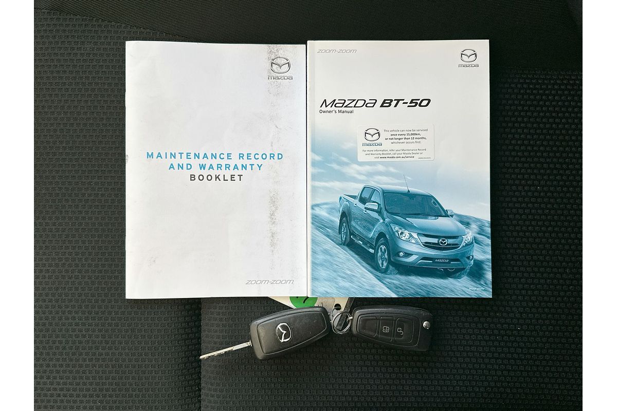 2018 Mazda BT-50 XT Hi-Rider UR Rear Wheel Drive