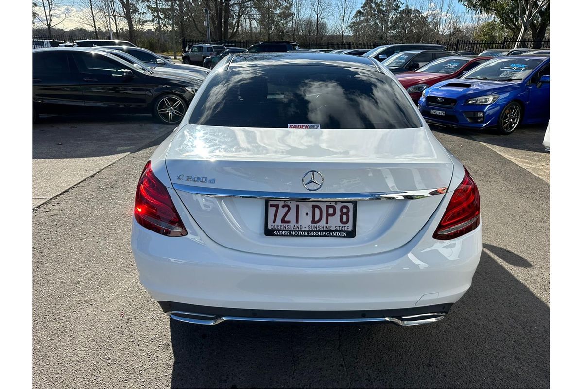 2015 Mercedes-Benz C-Class C200 BlueTEC W205