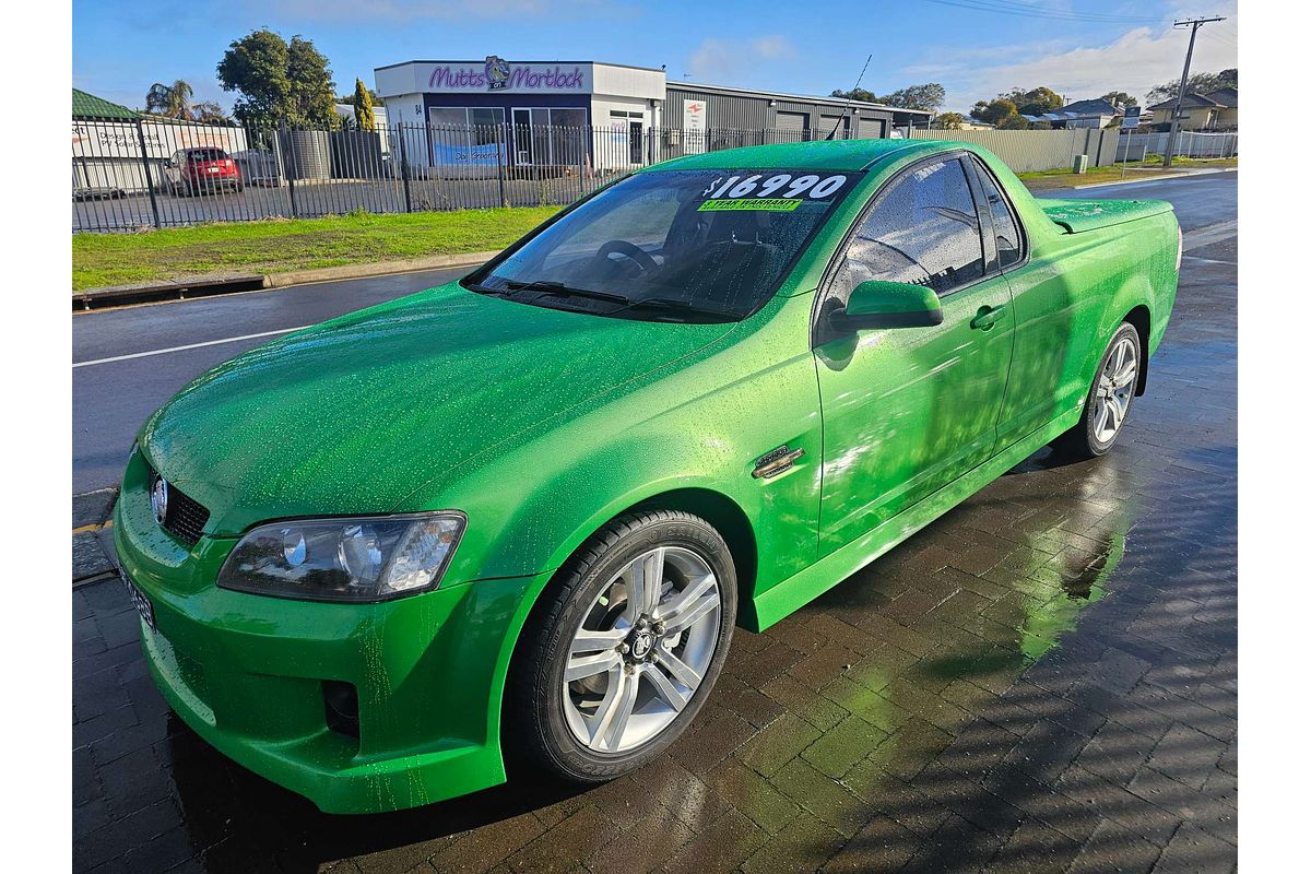 2009 Holden Ute SV6 VE Rear Wheel Drive