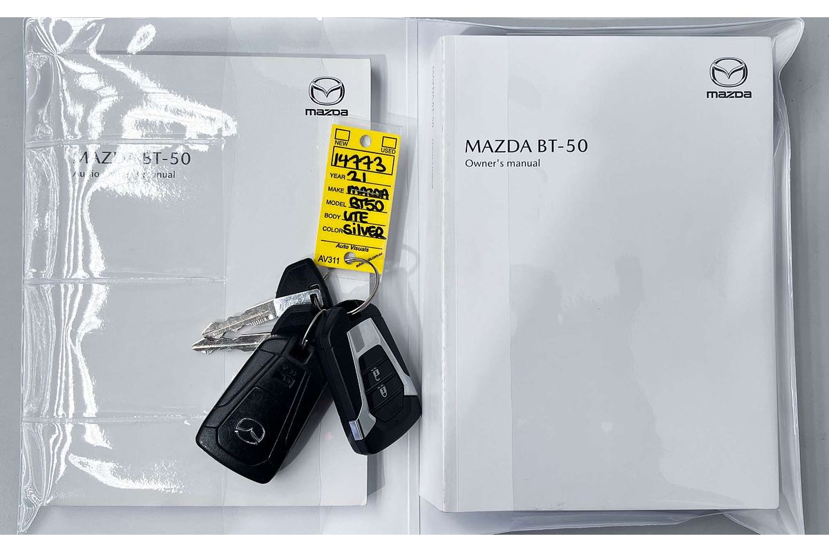 2021 Mazda BT-50 XTR TF Rear Wheel Drive