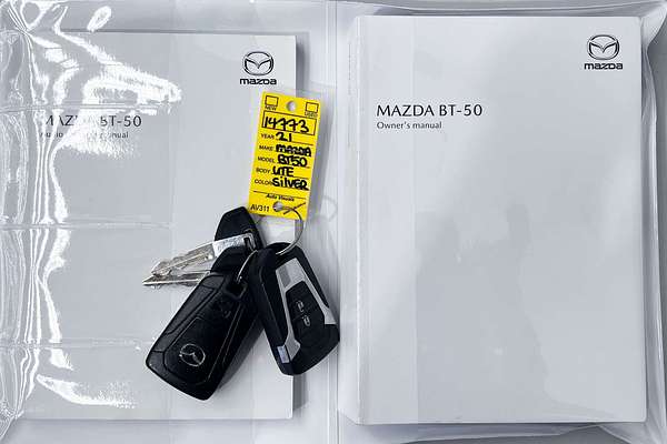 2021 Mazda BT-50 XTR TF Rear Wheel Drive