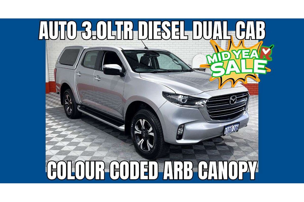 2021 Mazda BT-50 XTR TF Rear Wheel Drive