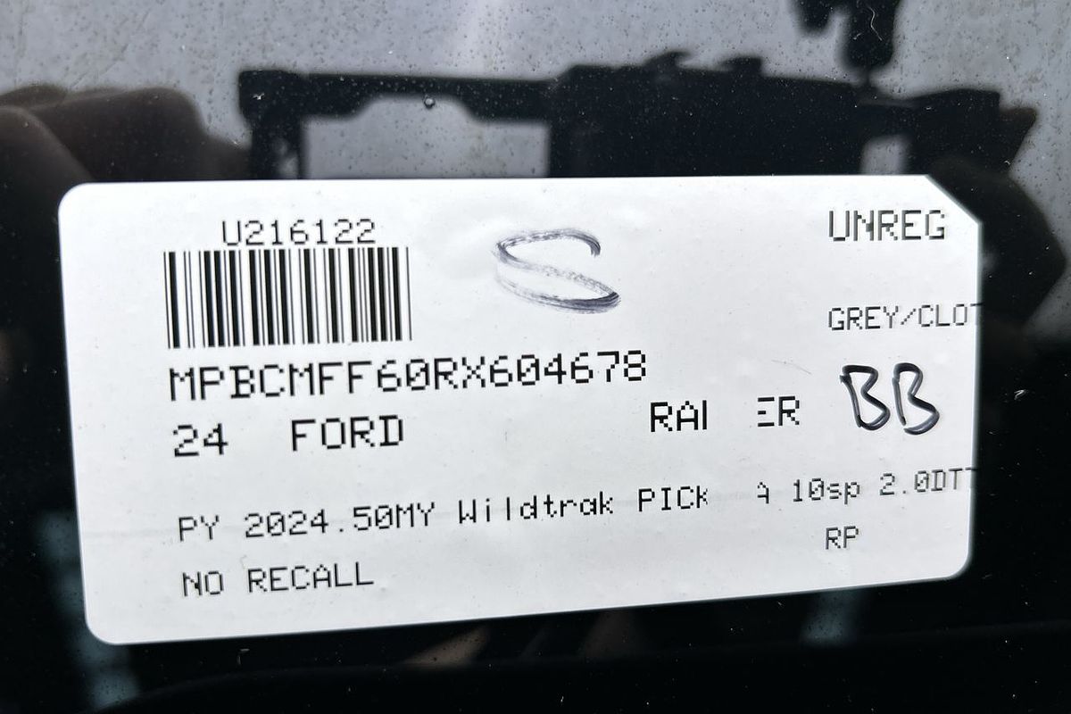 2024 Ford Ranger Wildtrak 4X4 2.0L