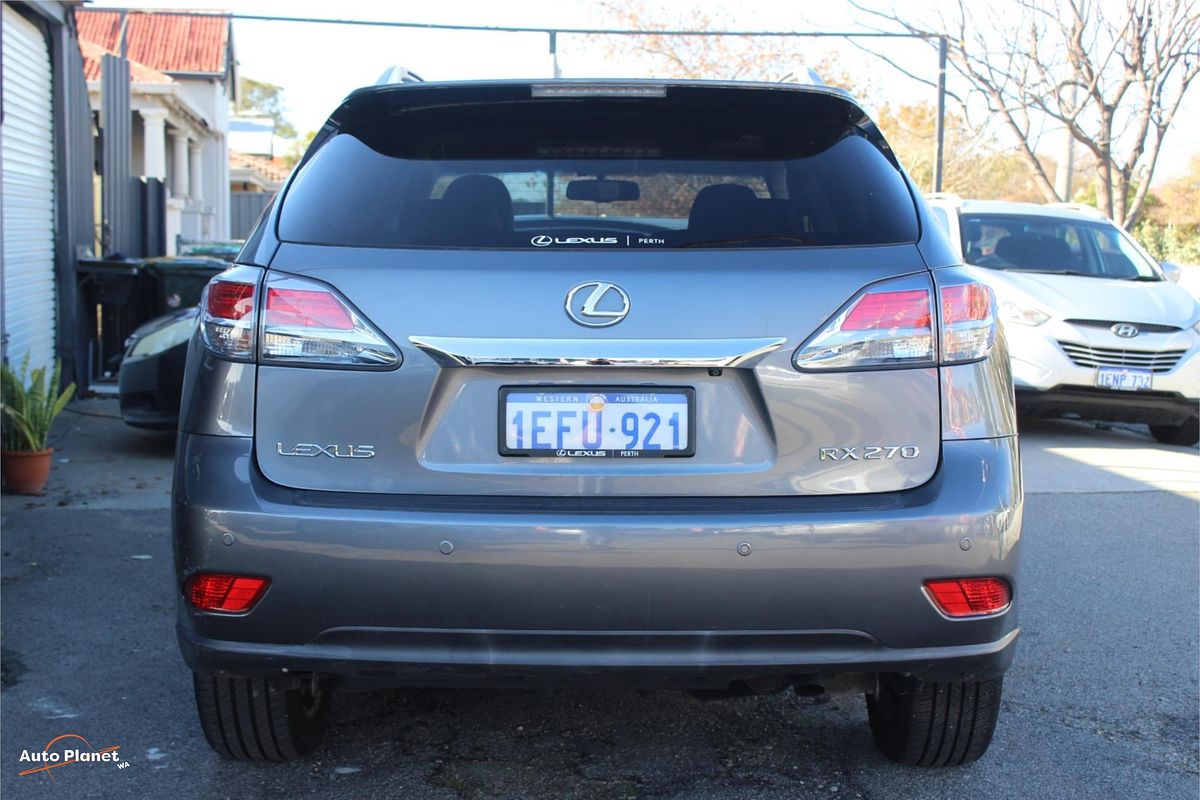 2013 Lexus RX (FWD) AGL10R MY12