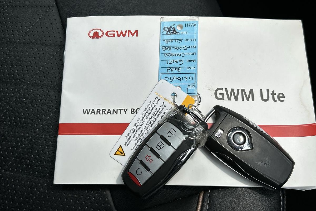 2022 GWM Ute Cannon-X NPW 4X4