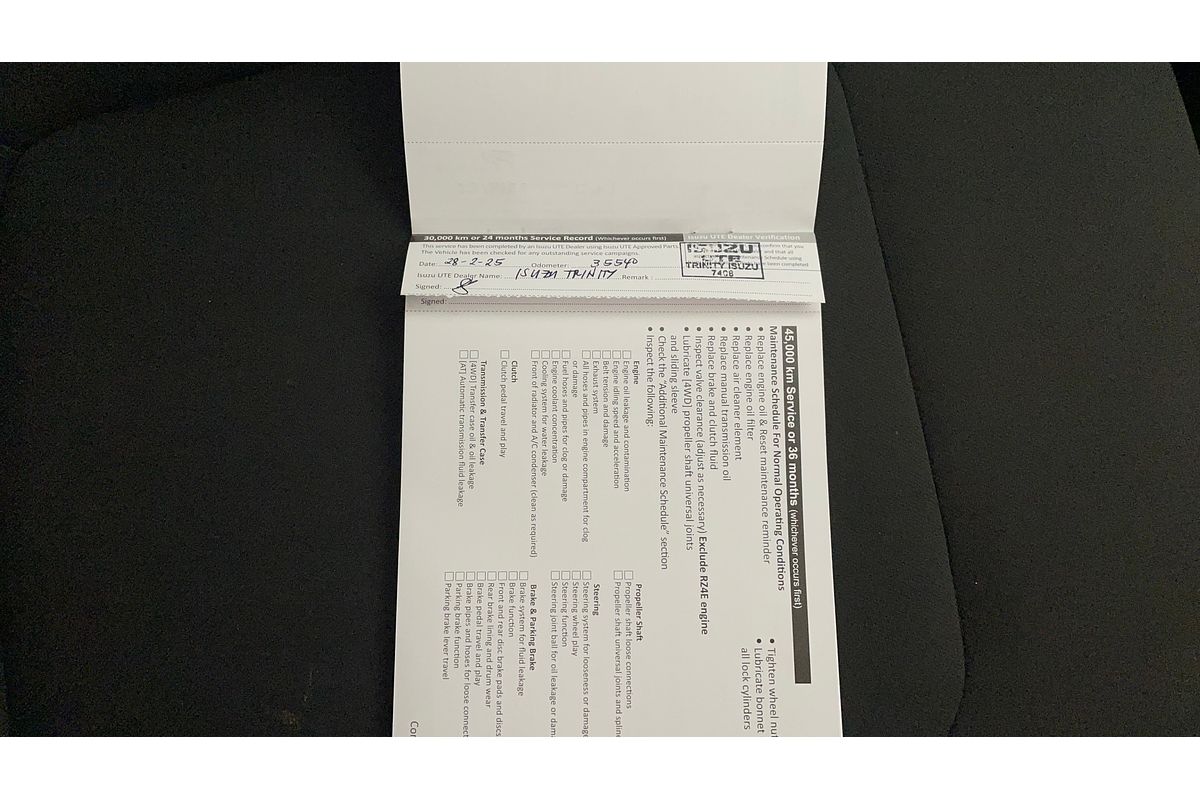 2021 Isuzu D-MAX SX High Ride Rear Wheel Drive