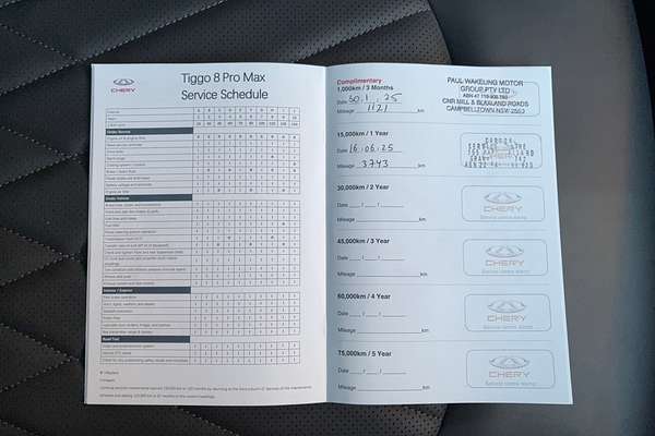 2024 Chery Tiggo 8 Pro Max Ultimate AWD