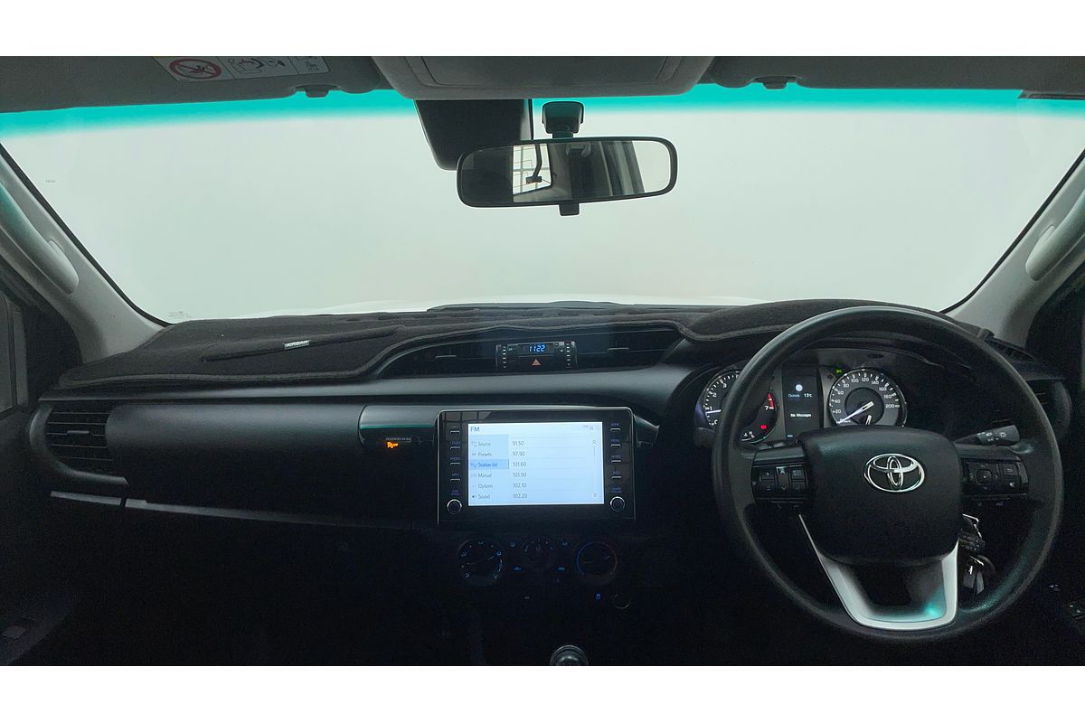 2022 Toyota Hilux Workmate TGN121R Rear Wheel Drive