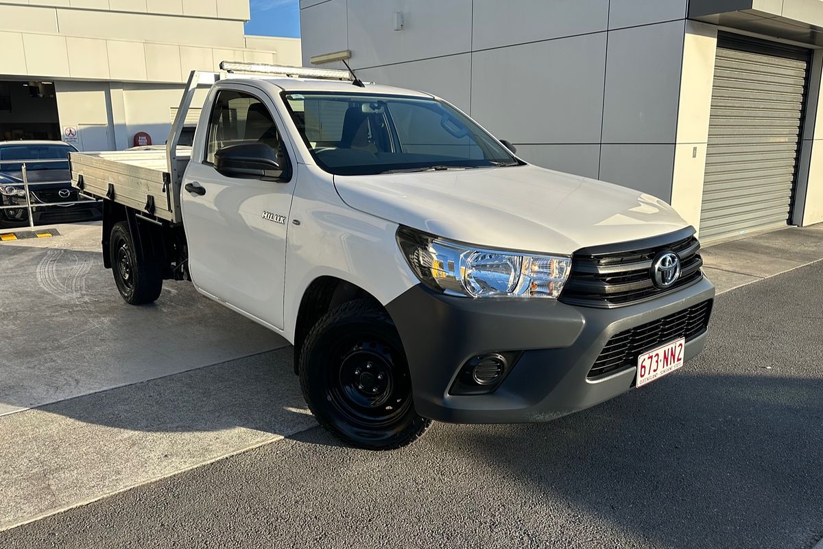 2017 Toyota Hilux Workmate TGN121R Rear Wheel Drive