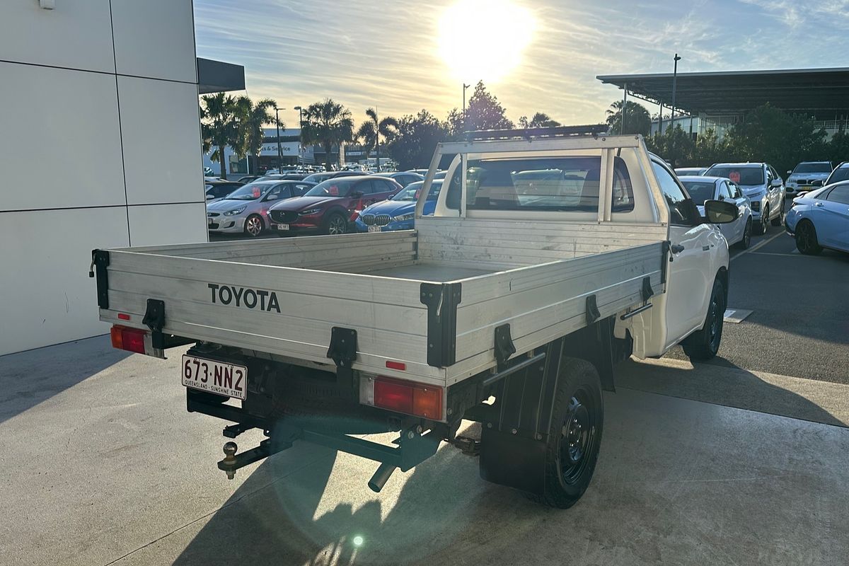 2017 Toyota Hilux Workmate TGN121R Rear Wheel Drive