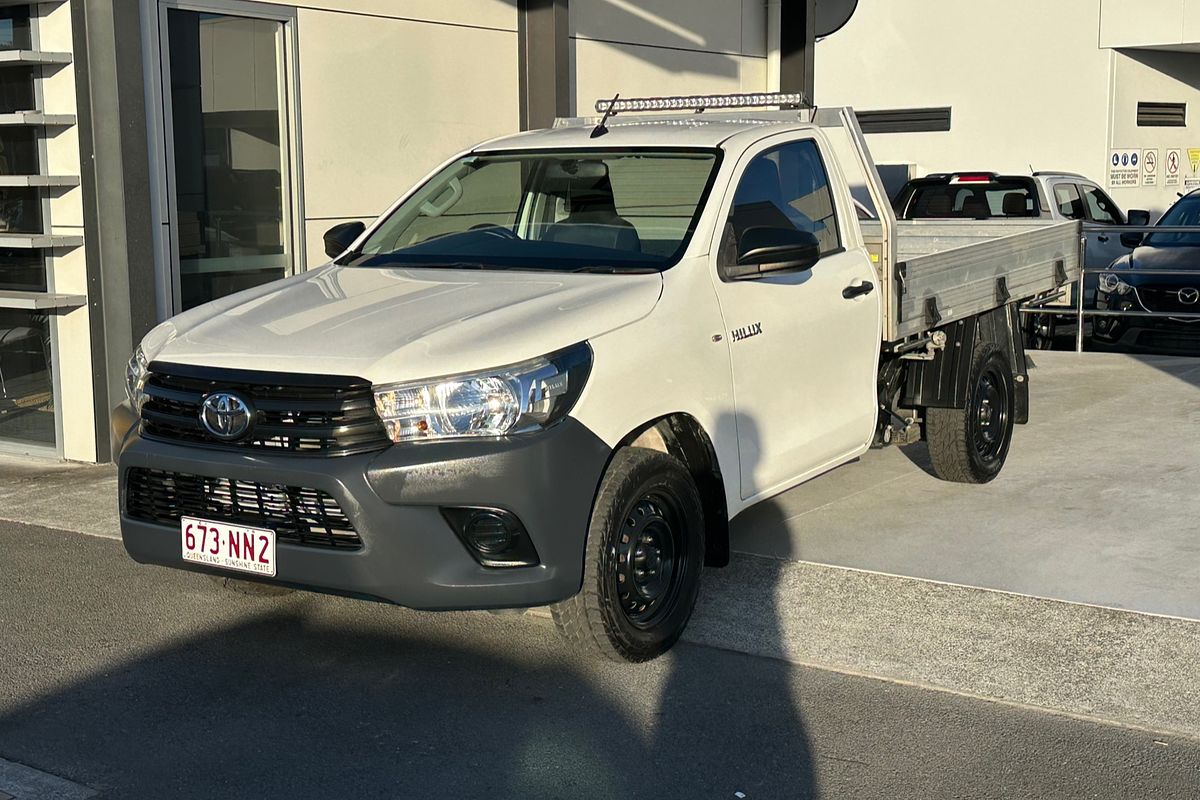 2017 Toyota Hilux Workmate TGN121R Rear Wheel Drive