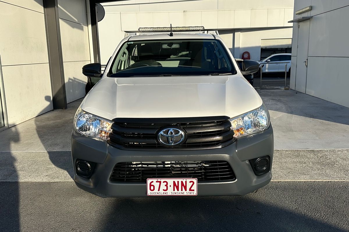 2017 Toyota Hilux Workmate TGN121R Rear Wheel Drive