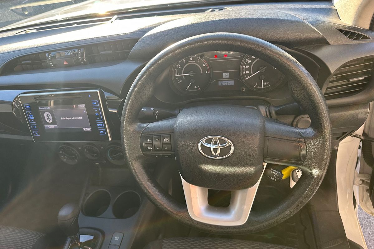 2017 Toyota Hilux Workmate TGN121R Rear Wheel Drive
