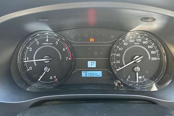 2017 Toyota Hilux Workmate TGN121R Rear Wheel Drive