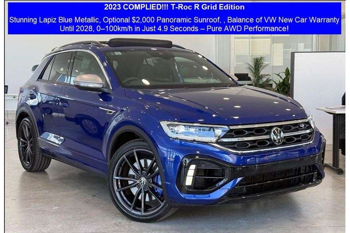 2023 Volkswagen T-Roc R Grid Edition D11