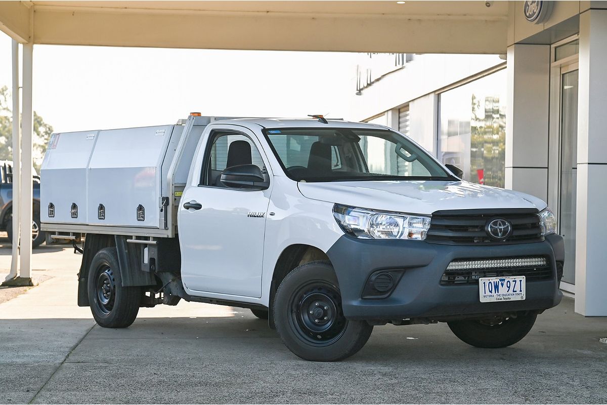 2019 Toyota Hilux Workmate TGN121R Rear Wheel Drive