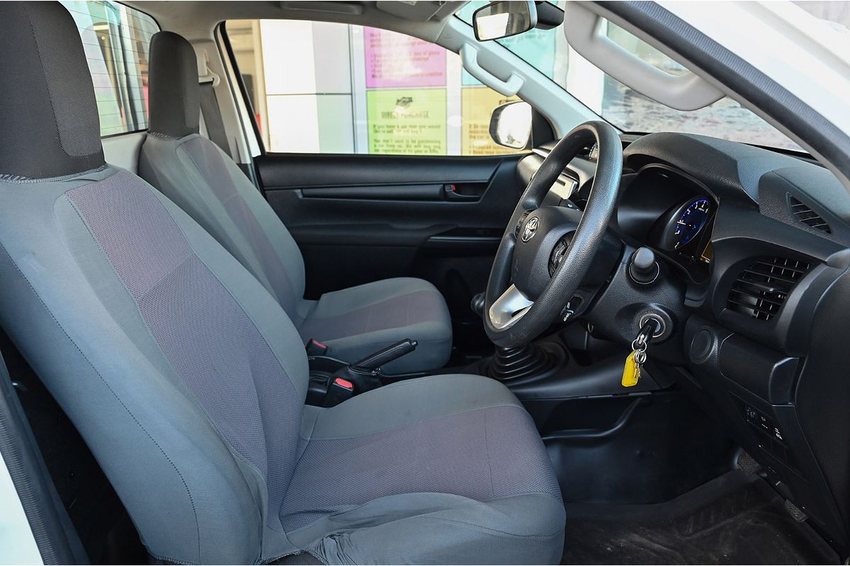 2019 Toyota Hilux Workmate TGN121R Rear Wheel Drive