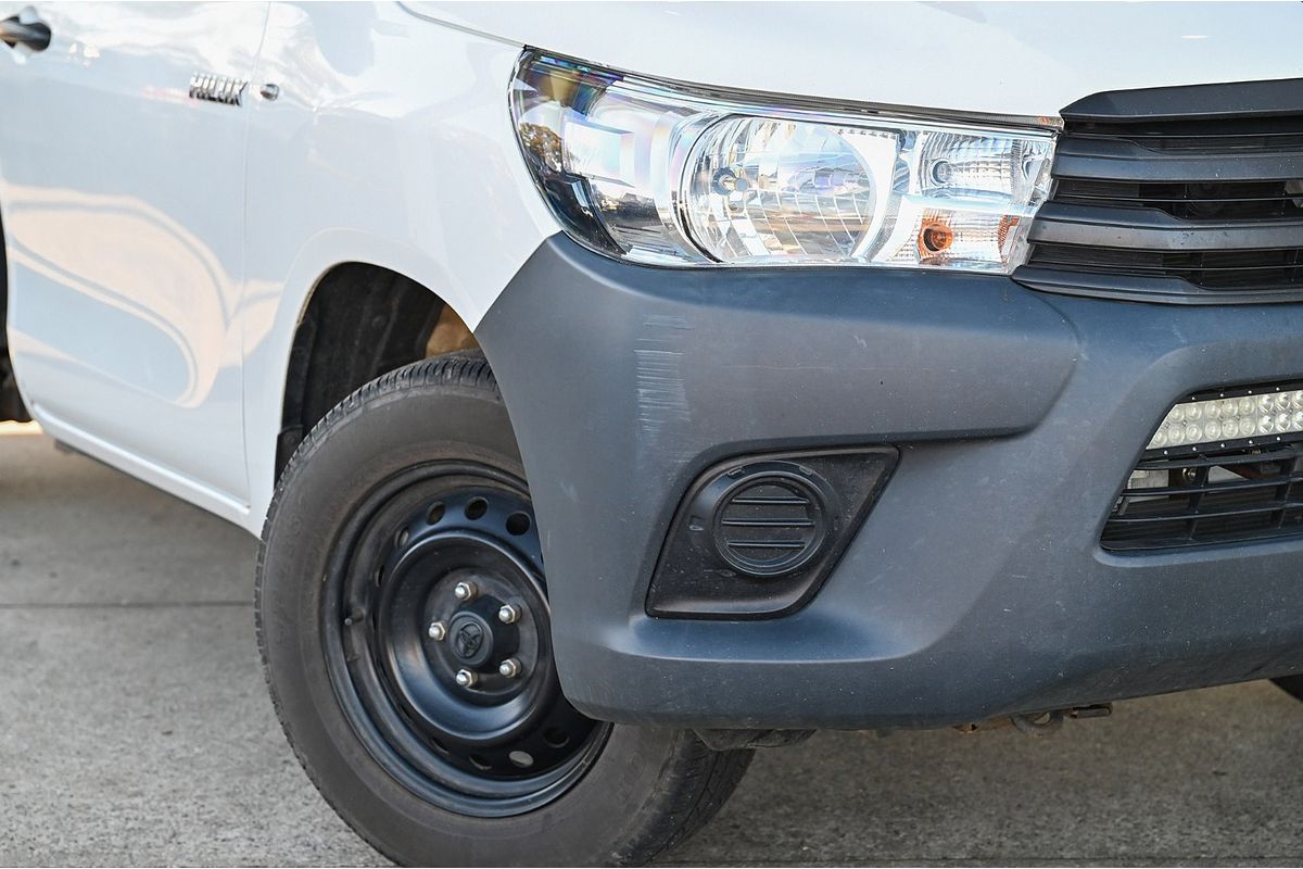 2019 Toyota Hilux Workmate TGN121R Rear Wheel Drive