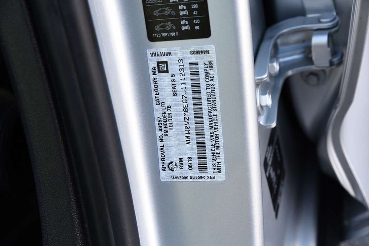 2018 Holden Commodore LT ZB