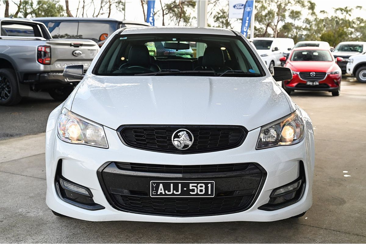 2016 Holden Commodore SV6 Black VF Series II