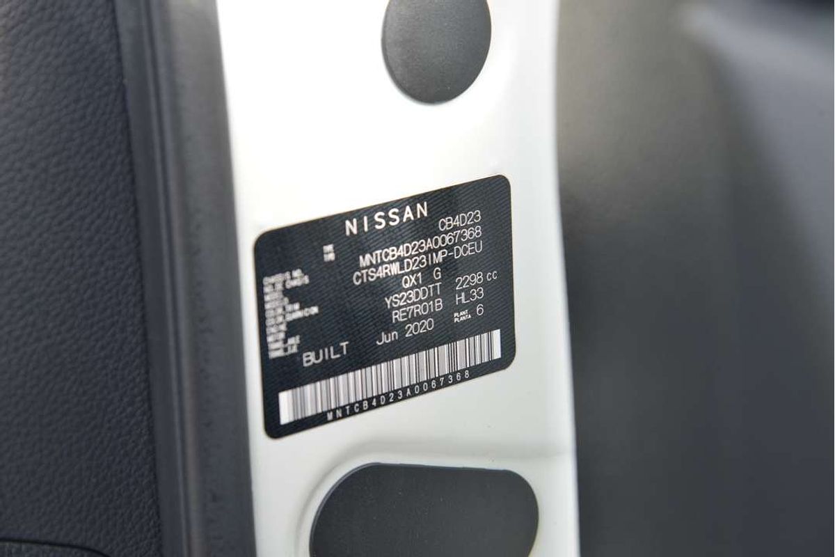 2020 Nissan Navara ST-X D23 Series 4 4X4