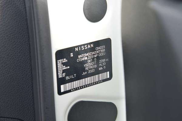 2020 Nissan Navara ST-X D23 Series 4 4X4