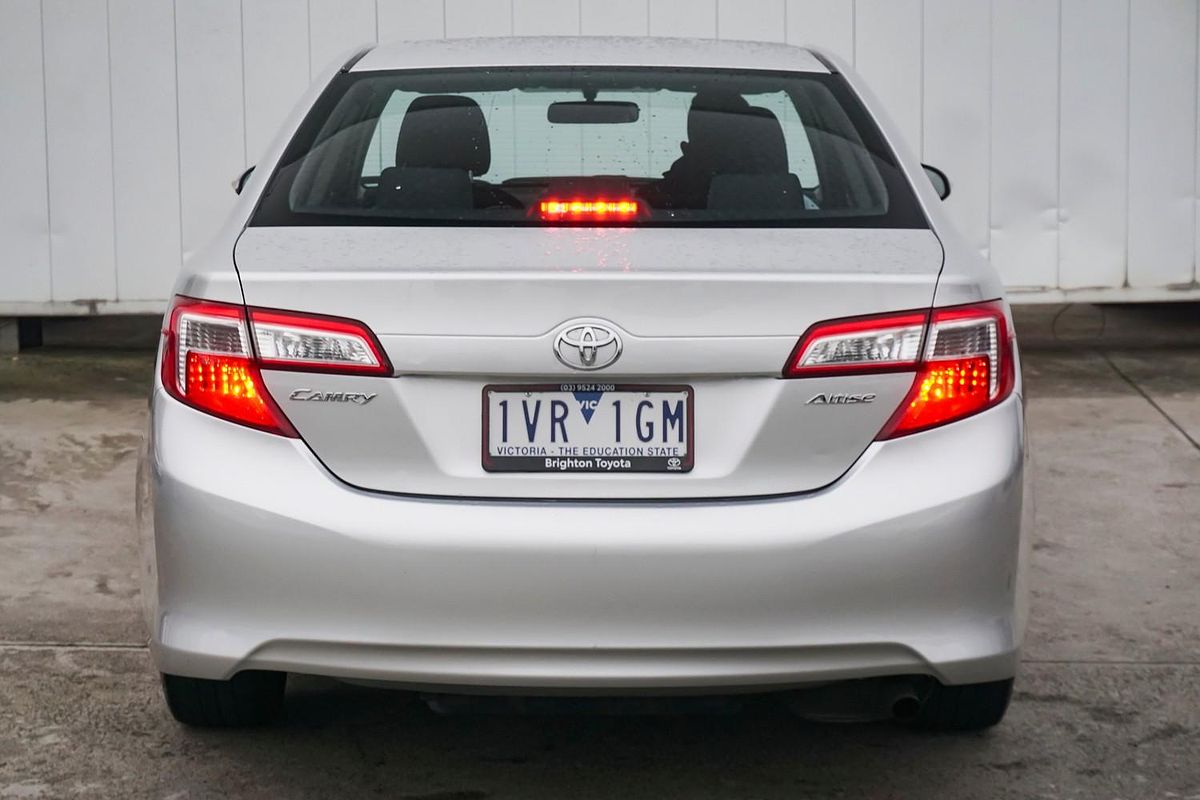 2012 Toyota Camry Altise ASV50R