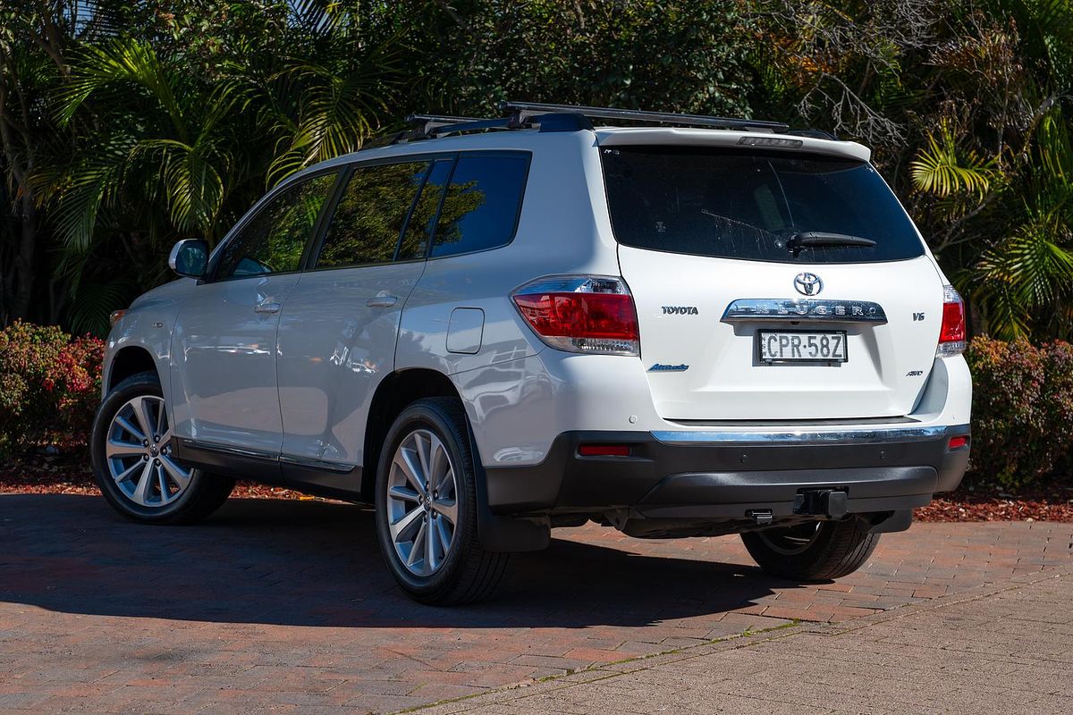 2013 Toyota Kluger Altitude GSU45R