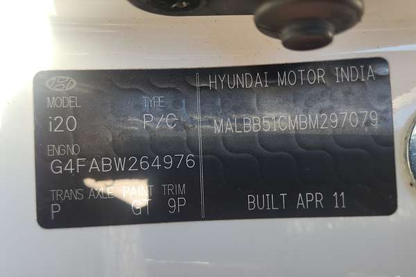 2011 Hyundai i20 Active PB