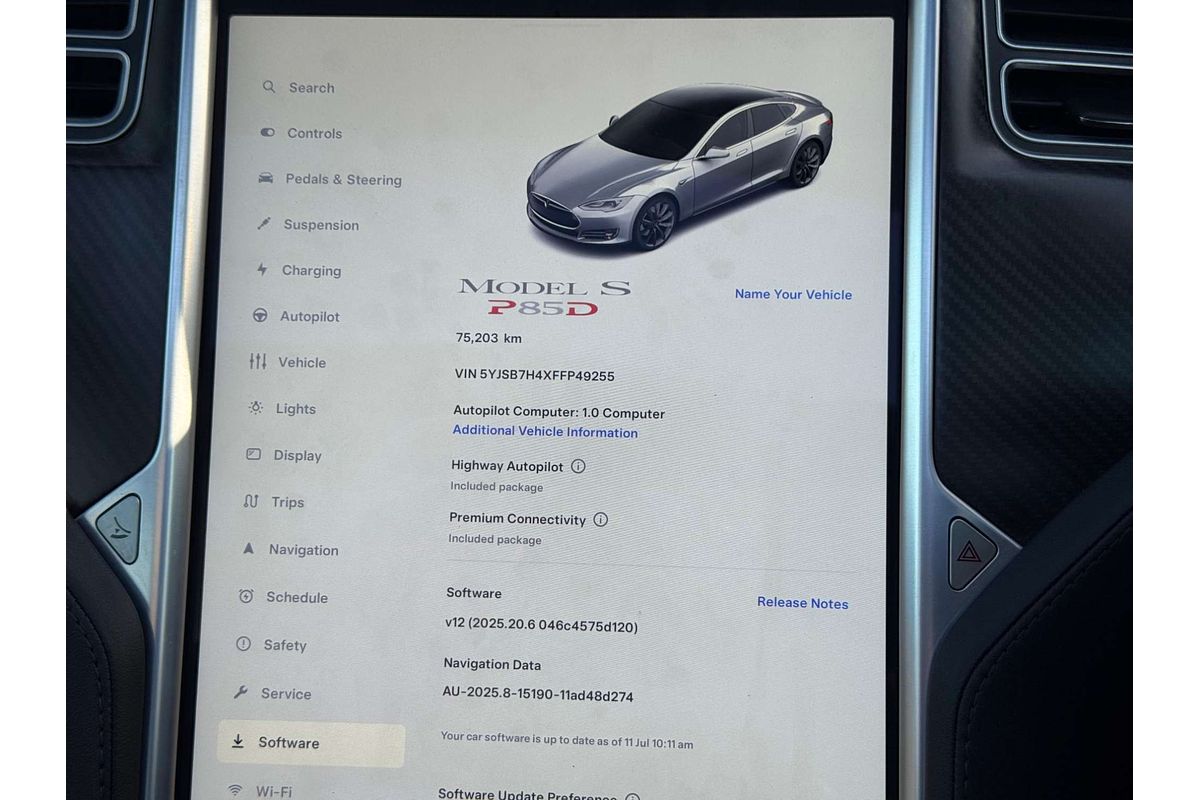 2015 Tesla Model S P85D