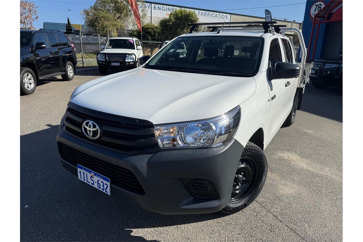 2019 Toyota Hilux Workmate TGN121R Rear Wheel Drive