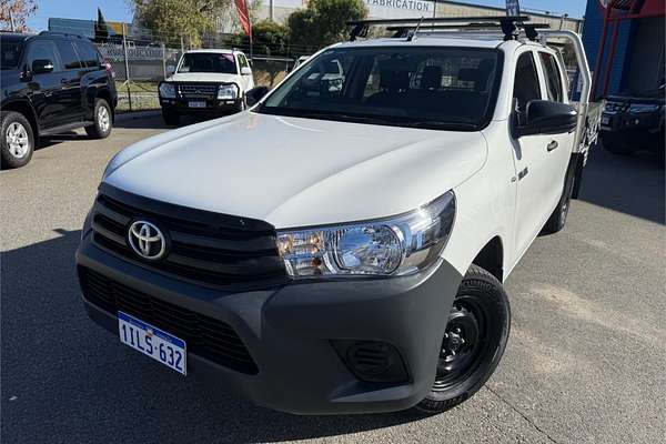 2019 Toyota Hilux Workmate TGN121R Rear Wheel Drive
