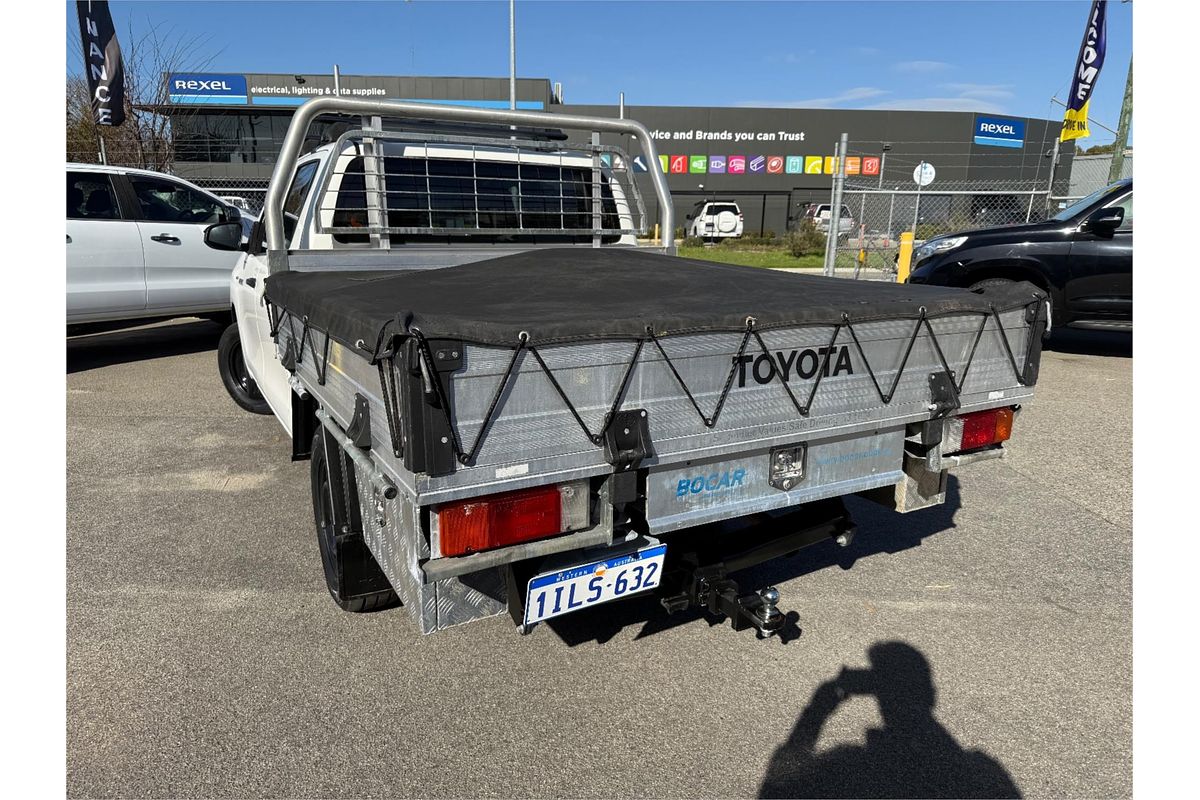2019 Toyota Hilux Workmate TGN121R Rear Wheel Drive