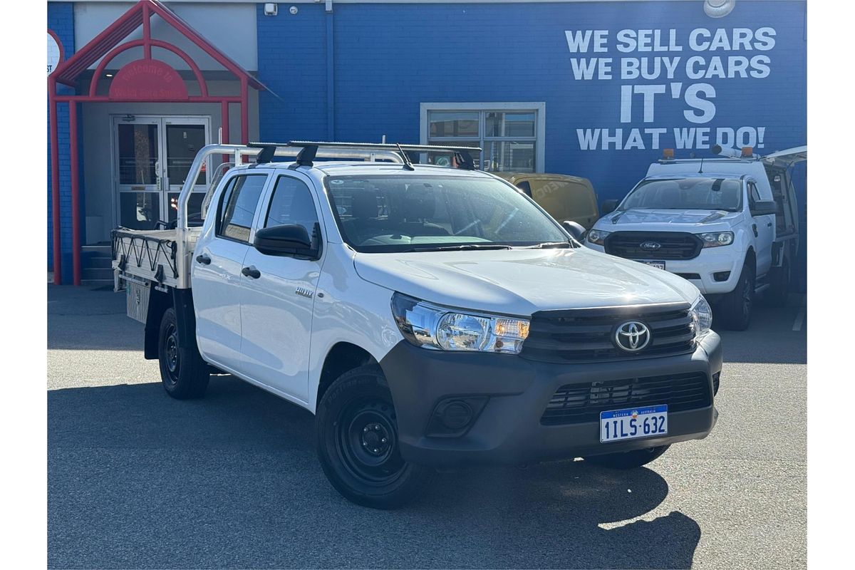 2019 Toyota Hilux Workmate TGN121R Rear Wheel Drive