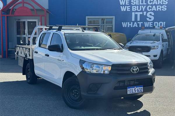 2019 Toyota Hilux Workmate TGN121R Rear Wheel Drive