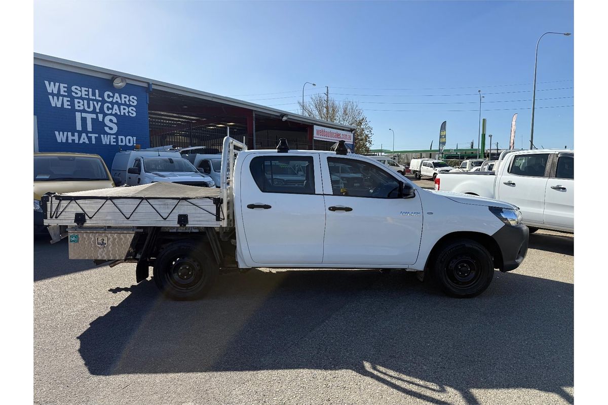2019 Toyota Hilux Workmate TGN121R Rear Wheel Drive