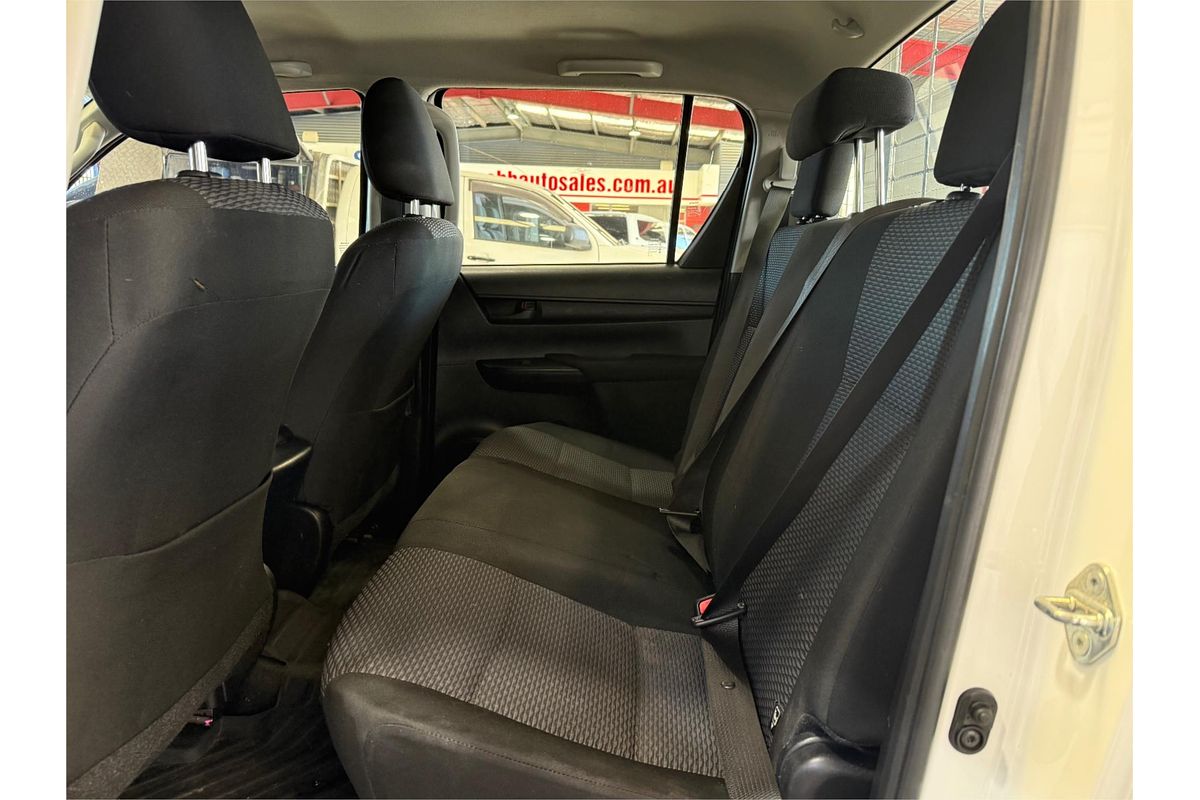 2019 Toyota Hilux Workmate TGN121R Rear Wheel Drive