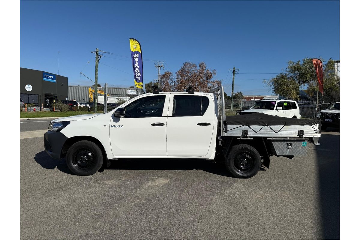 2019 Toyota Hilux Workmate TGN121R Rear Wheel Drive