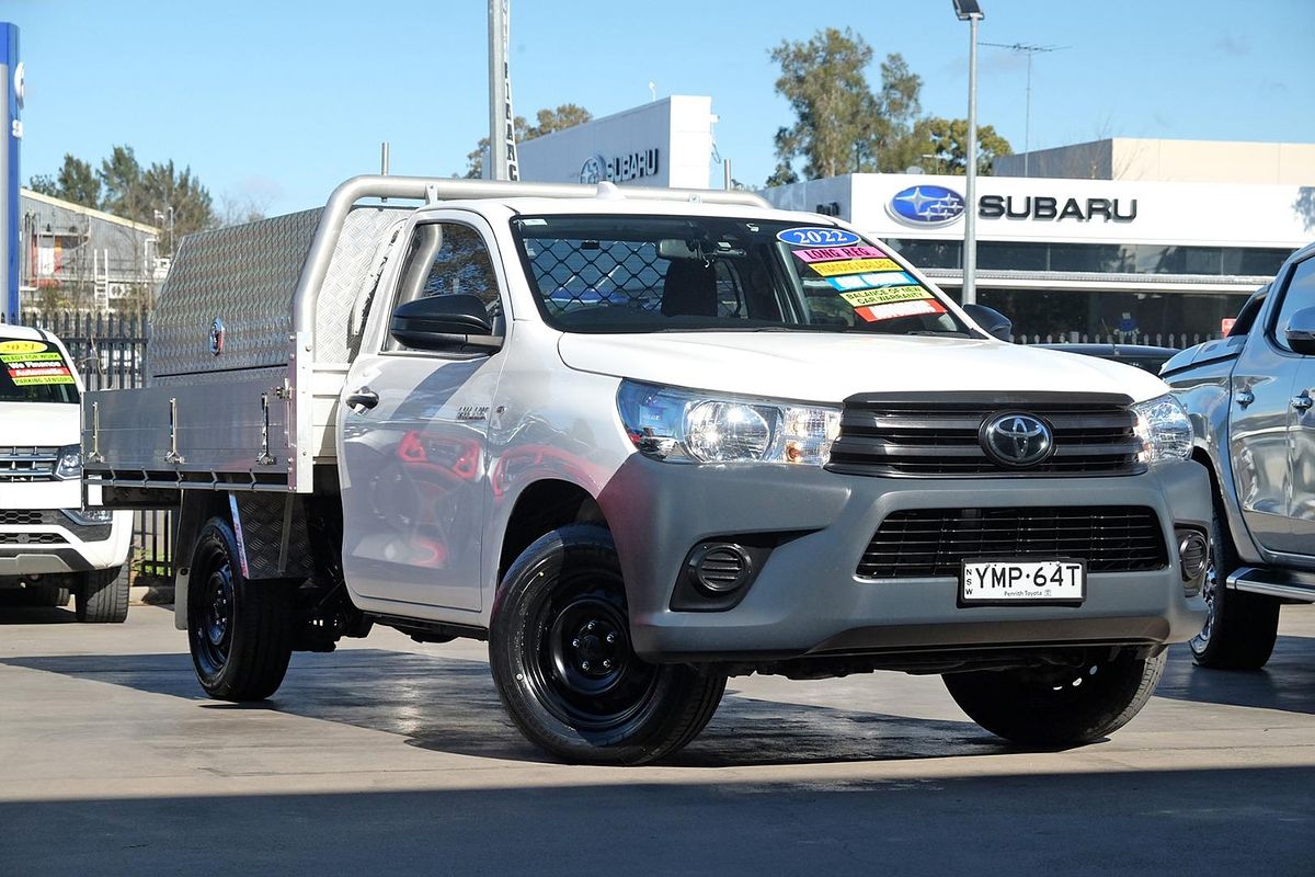 2022 Toyota Hilux Workmate TGN121R Rear Wheel Drive