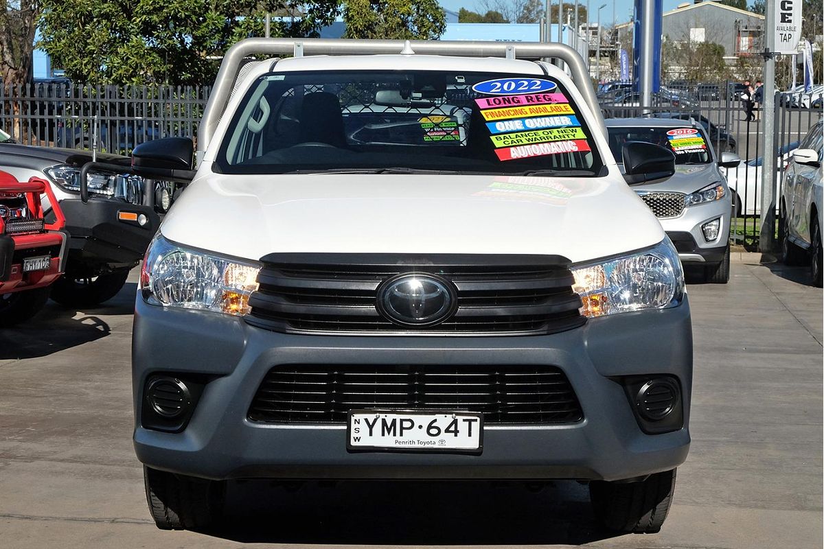 2022 Toyota Hilux Workmate TGN121R Rear Wheel Drive