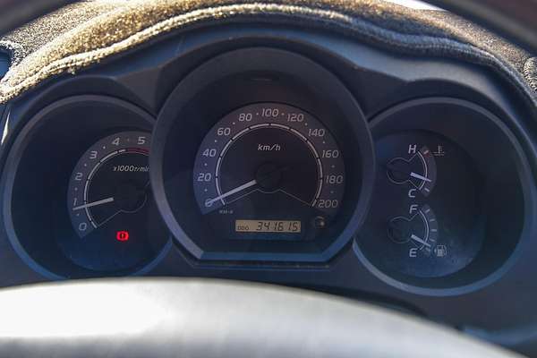 2007 Toyota Hilux SR KUN16R Rear Wheel Drive