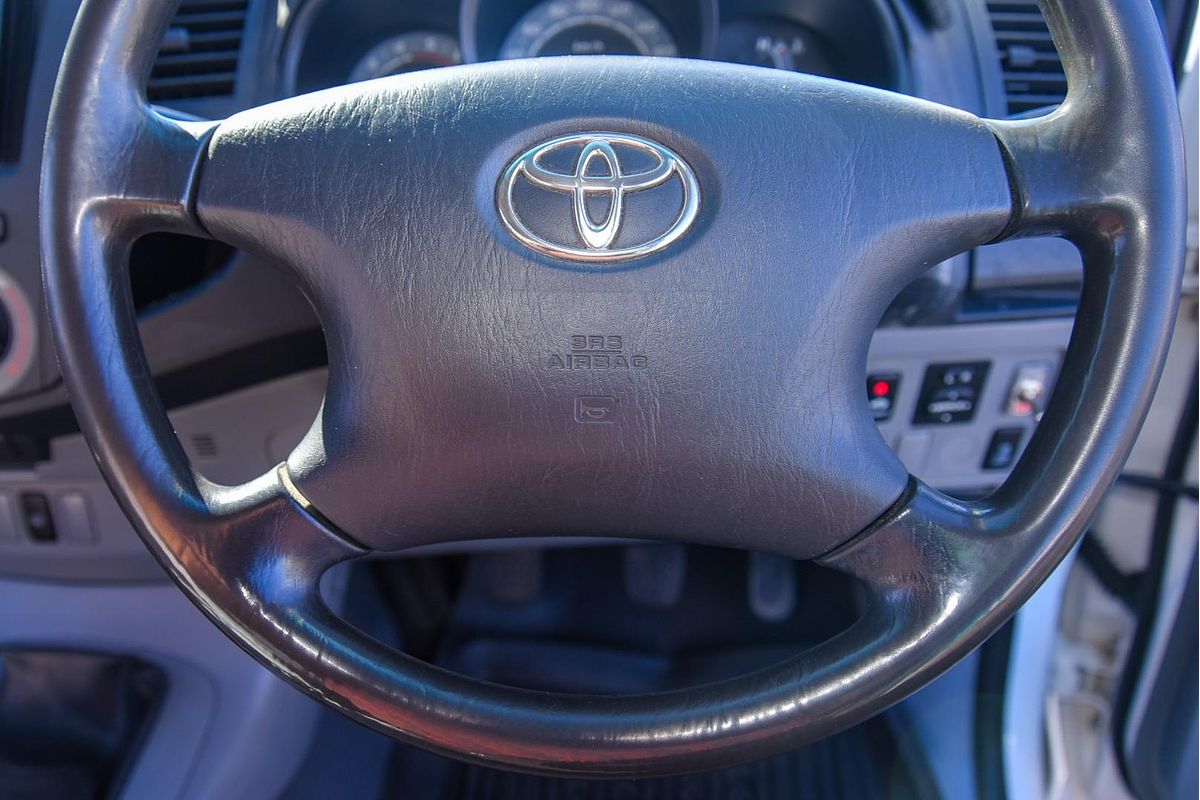 2007 Toyota Hilux SR KUN16R Rear Wheel Drive