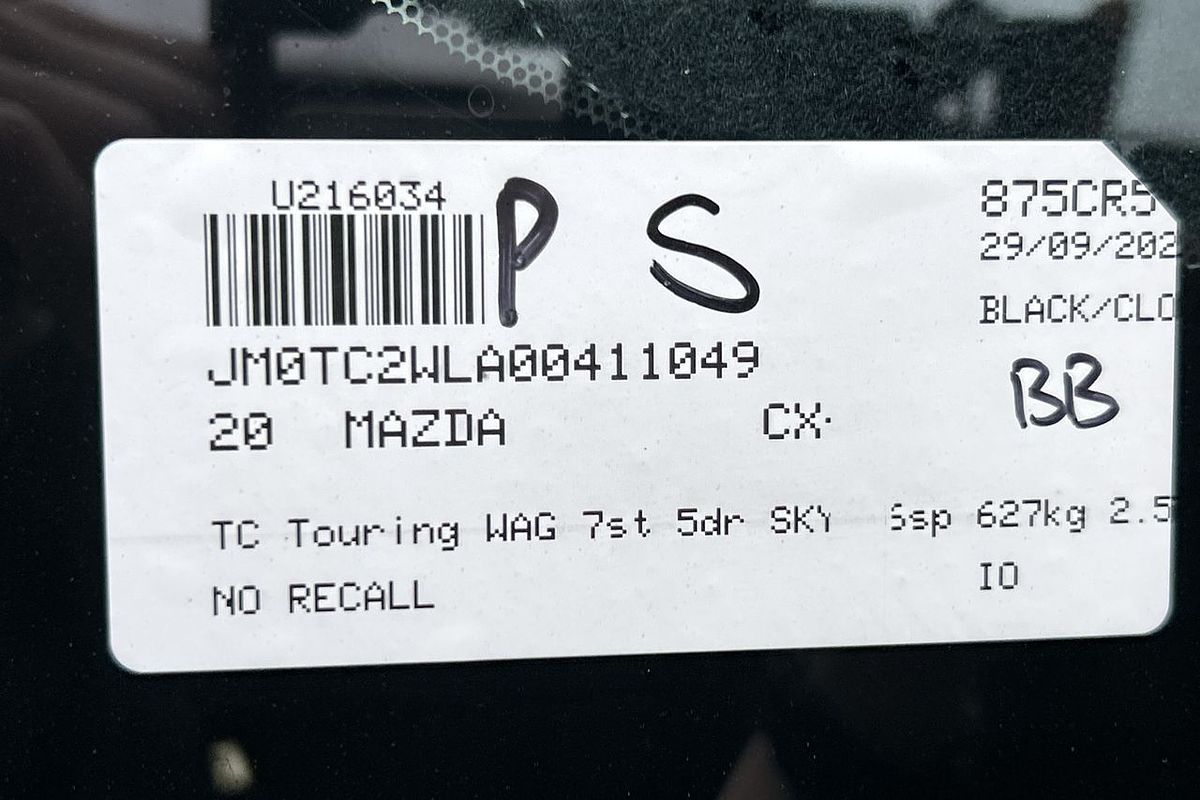 2020 Mazda CX-9 Touring TC