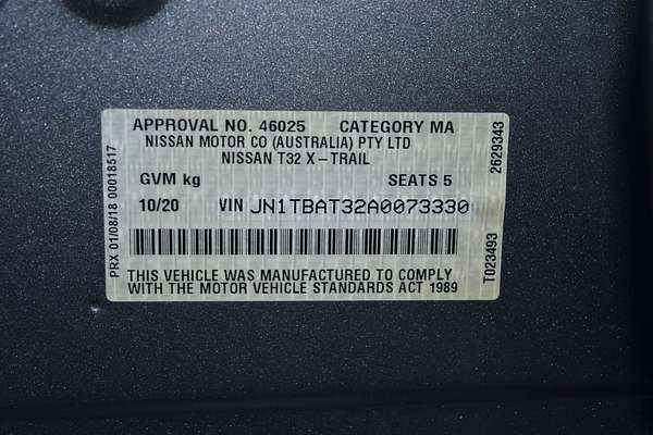 2020 Nissan X-TRAIL ST T32 Series III
