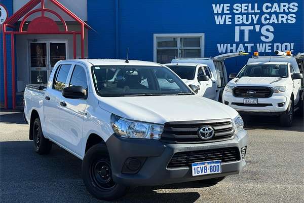2019 Toyota Hilux Workmate TGN121R Rear Wheel Drive