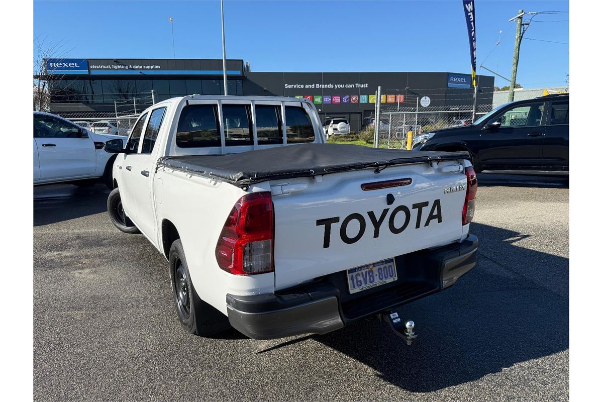 2019 Toyota Hilux Workmate TGN121R Rear Wheel Drive